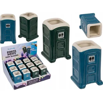 Sklenice Sklenice na vodku Out of The Blue modré 60 Ml 1 ks