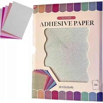 Barevný papír Barevný papír A4 Craft Sensations 10 listů