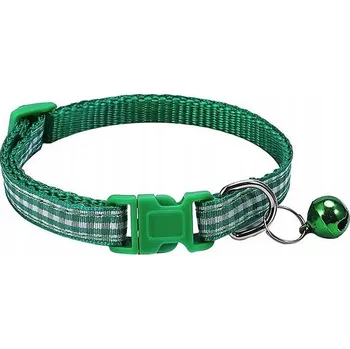 Obojek pro psa Surtep Animals Obojek pro koťata/kočky Dice 1x19-32cm, tmavě zelený
