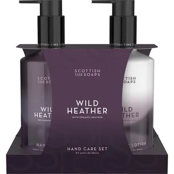Péče o ruce SCOTTISH FINE SOAPS Sada s péčí o ruce Wild Heather – 2 x 300 ml
