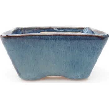 Květináč Mini bonsai miska 7 x 5,5 x 3,5 cm modrá