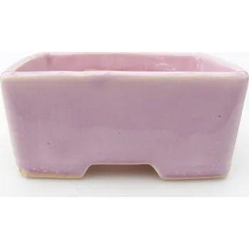 Květináč Mini bonsai miska 9 x 7 x 4 cm růžová