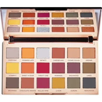 Oční stíny Paletka očních stínů Makeup Revolution Lisované matné