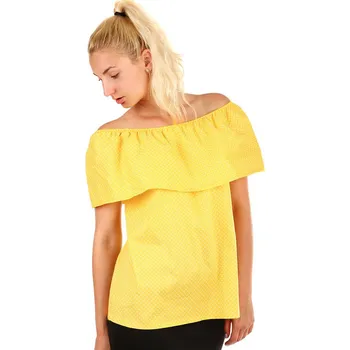 TopMode Dámská puntíkovaná halenka s volánem 332585