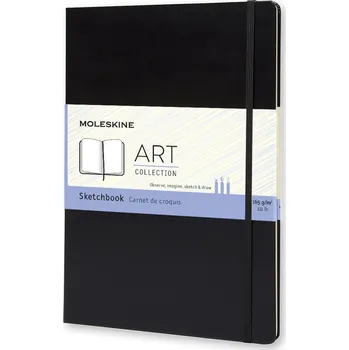 Diář Moleskine, Skicář Moleskine 165 g/m² tvrdá vazba A4 96 stran černý - Formadore