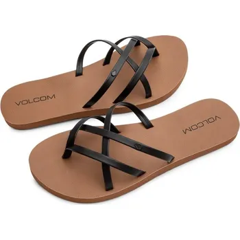 Dámská obuv VOLCOM žabky - New School II (BLK)