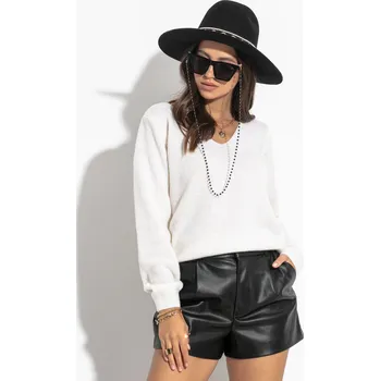 Dámský svetr TopMode Krátký svetr z vlny 861482