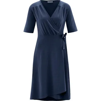 Dámské šaty TopMode Zavinovací biobavlněné šaty s konopím 559046