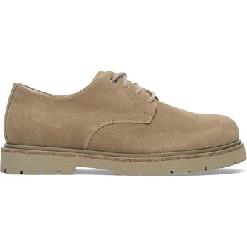 Dámské polobotky Semišové polobotky Birkenstock Highwood Lace Low 1029696 béžová 80X, EUR 42