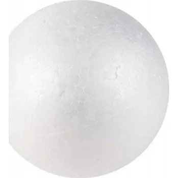 Vánoční dekorace POLYSTYRENOVÁ KOULE 40 CM VELKÁ BAŇKA STYROPOROVÉ KOULE K DEKORACI