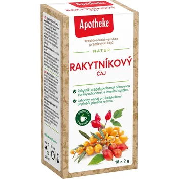 Nápoj Apotheke čaj Rakytníkový 18x2g