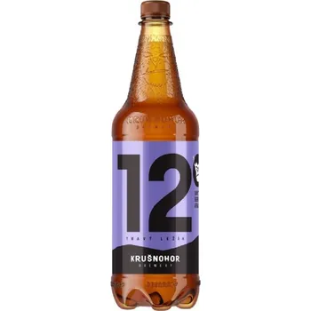 Pivo KRUŠNOHOR 12 tmavý ležák 1l PET 5%
