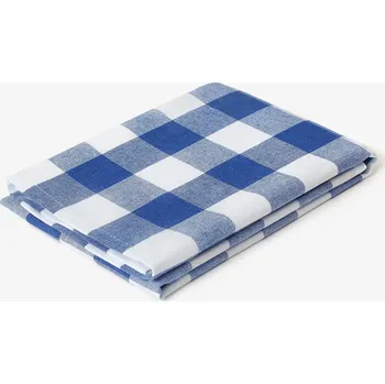 Utěrka Kuchyňská bavlněná utěrka - Modré kostky 45 x 70 cm
