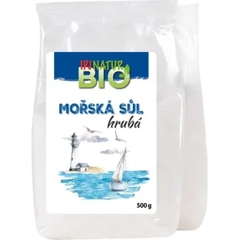 Přisada na vaření a pečení IPJ NATUR s.r.o. Sůl mořská BIO hrubá 500g IPJ NATUR 2960