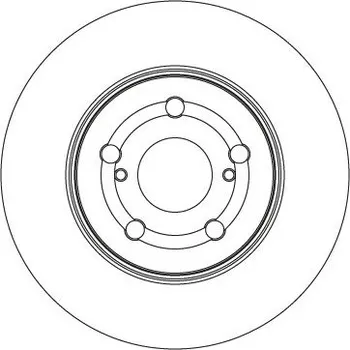 Brzdový kotouč Brzdový kotouč LUCAS DF4630
