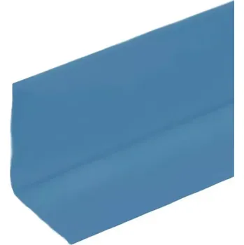 soklová lišta Modrá plastová PVC soklová lišta F933 - 40 m x 3 cm x 3 cm