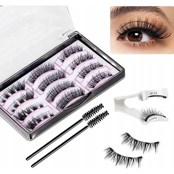 Umělé řasy MAGNETICKÉ UMĚLÉ ŘASY SADA 3 PÁRY opakovaně použitelné S APLIKÁTOREM