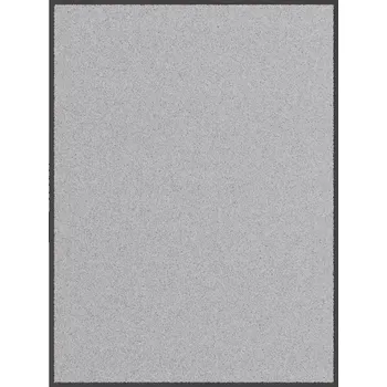 Rohožka Rohožka šedá 90 x 120 cm z polypropylenu a PVC, protiskluzová