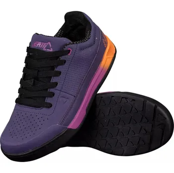 Dámské cyklistické tretry LEATT Cyklistické tretry - FLAT 2.0 W - fialová 38