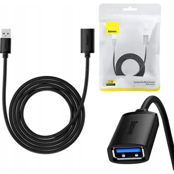 Datový kabel Baseus prodlužovací kabel / adaptér USB 3.0 (samec na samici), 2 m