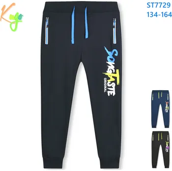 Dětská móda Chlapecké bavlněné tepláky Kugo ST7729 vel. 134-164