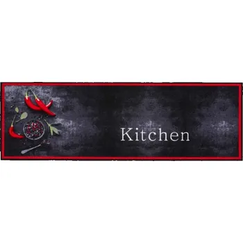 Koberec Kuchyňský pratelný koberec FLOMA Spicy Kitchen - 50 x 150 x 0,5 cm