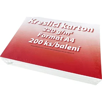 Vikpap Kreslící karton 220g Velikost: A2, balení 100ks