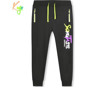 Chlapecké bavlněné tepláky Kugo ST7729 vel. 146 černé