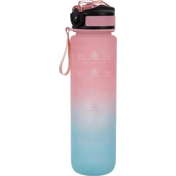 Láhev Lahev Na Pití Motivační láhev s brčkem Trizand o objemu 1000 ml