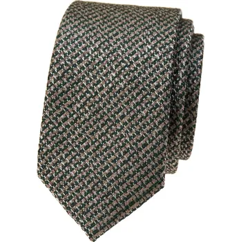 Kravata Avantgard Kravata SLIM LUX, 571-22619, Béžová/zelená