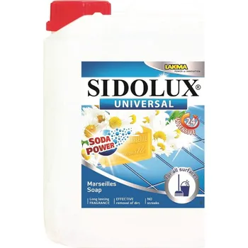 Univerzální čisticí prostředek Sidolux univerzální čisticí prostředek na podlahy s vůní marseillského mýdla 5l náhradní balení (kanystr)