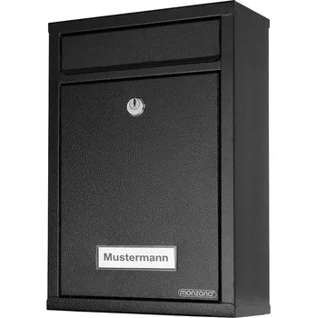 Poštovní schránka Poštovní schránka 32x22x9cm | Černá