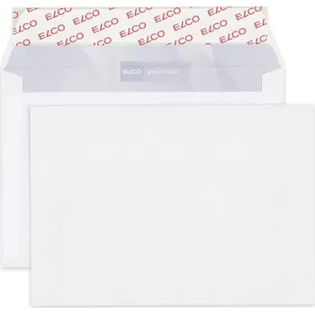 Obálka Elco,ObálkaOffice,C6,malá,bílá,bal.25ks