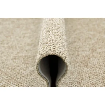 Koberec KOBEREC SMYČKOVÝ HRUBÁ VAZBA MELÍR BÉŽOVÁ KRÉMOVÁ S FILCEM NEW TOPAZ 100x200 cm