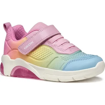 Chlapecké tenisky Dětské sneakers boty Geox FADINLIGHT J46M4C.0EE54.32.35 růžová 30X, EUR 32