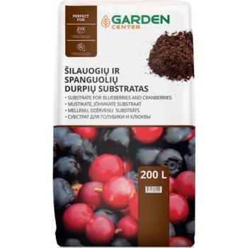 Substrát Moruše, brusinkový rašelinový substrát GARDEN CENTER, 200 l