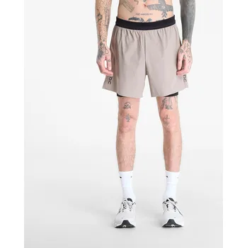 Pánská móda Šortky On 5" Performance 2/1 Shorts Cinder/ Black S
