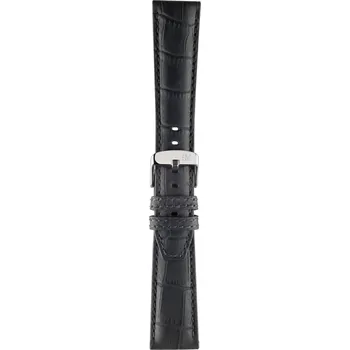 Řemínek na hodinky Soccer - Voděodolný řemínek na hodinky 20 mm černý