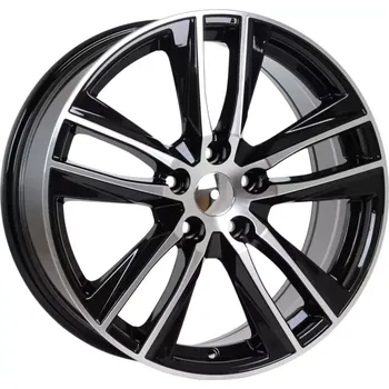 Alu kolo Alu kola Racing Line B5474, 18x7.5 5x112 ET46, černá + leštění vhodné pro Seat Leon (od 2020)