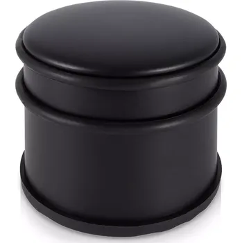 dveřní zarážka Ocelový dveřní zarážka černá 9 cm