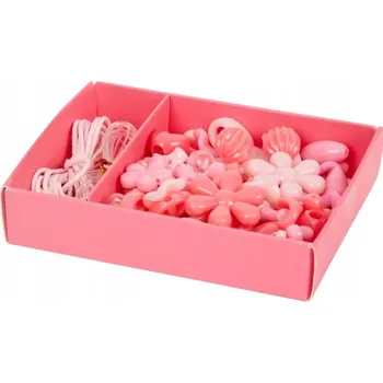 Náramek Náramek náramky mini kreativní sada Udělej si sám korálky + šňůrka