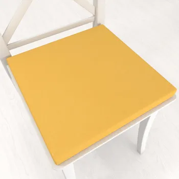 Podsedák Čtvercový podsedák BKU-109 Hořčicový - 38x38x3 cm