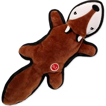 Hračka pro psa Hračka Dog Fantasy Recycled Toy liška pískací se šustícím ocasem 39cm