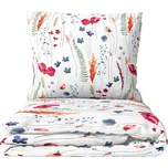 TipTrade Bavlněné povlečení 140x200 + 70x90 cm - Rozkvetlá louka