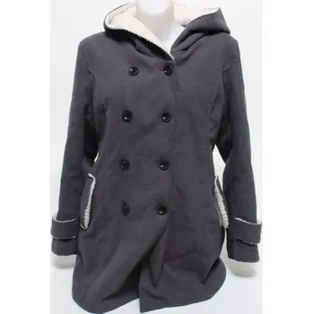Dámský kabát Dámský kabát zateplený s kožichem vel. XL