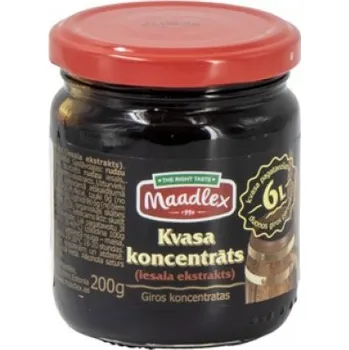 Rostlinné mléko MAADLEX: Koncentrát z obilných sladů (příprava nízkoalkoholového nápoje typu kvas) 200g D323