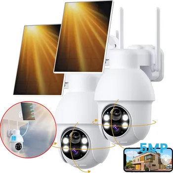 Bezpečnostní kamera Kompaktní IP kamera (box) OTH ZEWNĘTRZNA KAMERA SOLARNA 2SZT 5 Mpx