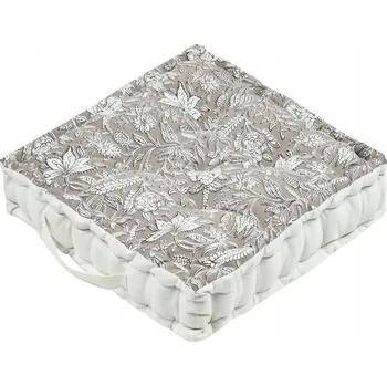 Polštář Sedací polštář na zem BIBURY naturel 45x45 cm France