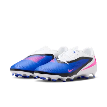 Kopačky Nike Phantom 6 Low Academy FG/MG modrá/bílá/růžová EUR 44 1/2