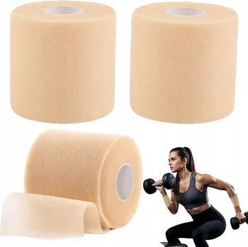 Lepicí páska SPORTOVNÍ PÁSKA na chrániče holeně, fotbalová, pěnová, 20 m